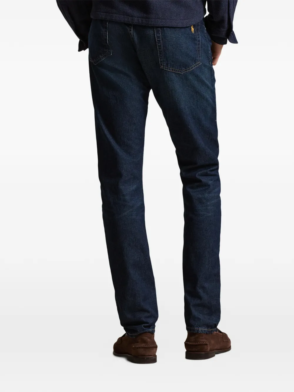 Polo Ralph Lauren Sullivan skinny jeans met geborduurd logo Blauw