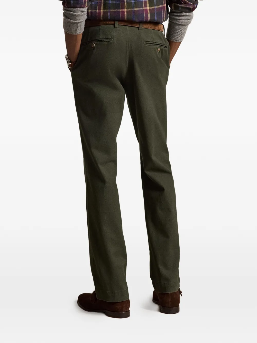 Polo Ralph Lauren Jarrett chino met verborgen sluiting Groen