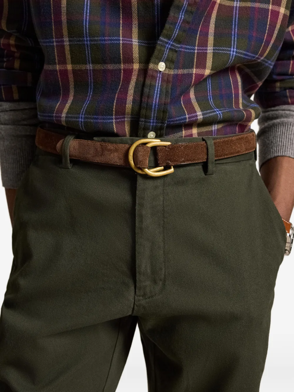 Polo Ralph Lauren Jarrett chino met verborgen sluiting Groen