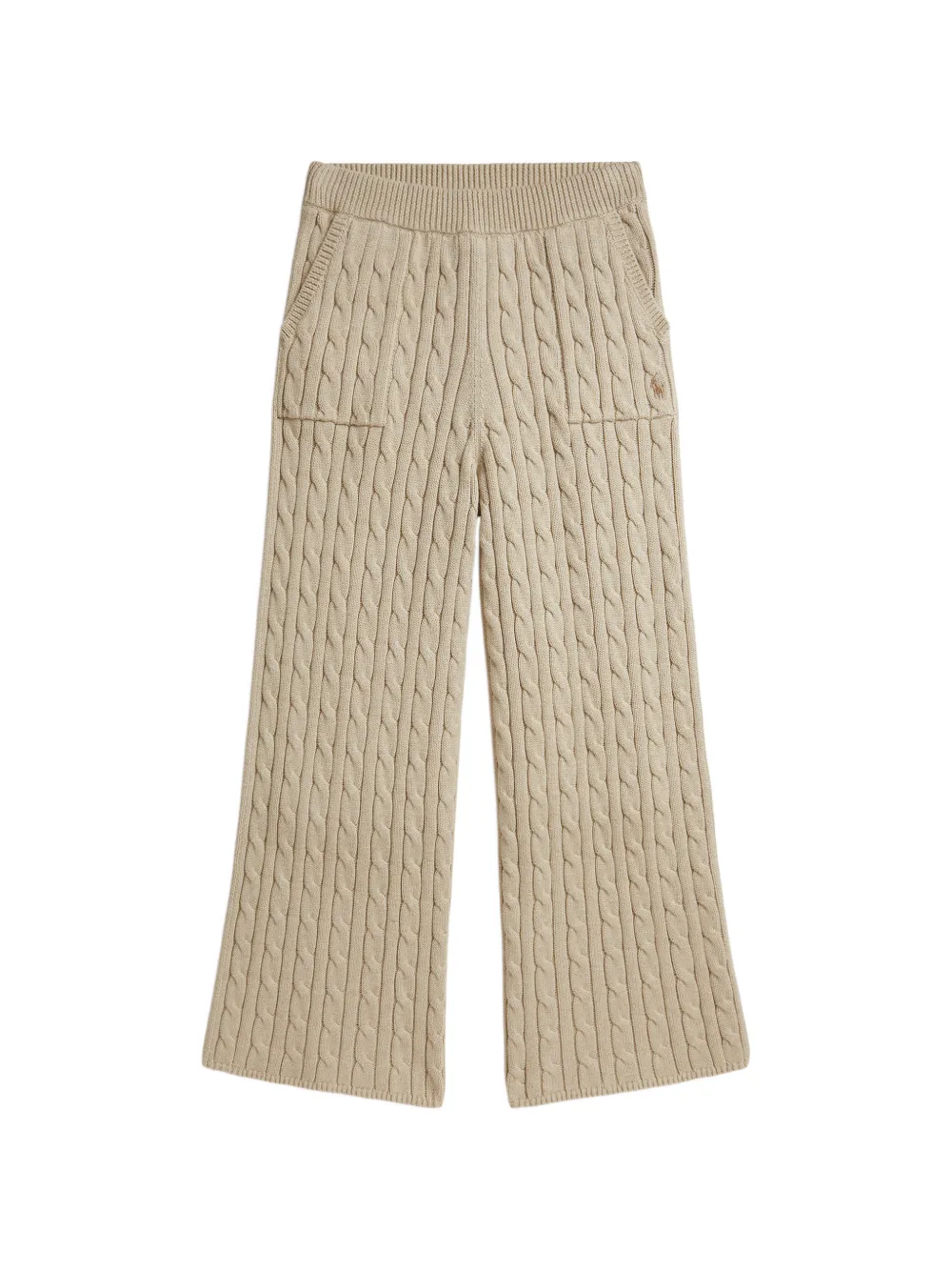 POLO RALPH LAUREN KIDS Pantaloni a gamba ampia - Marrone