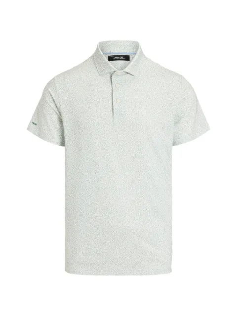RLX Ralph Lauren playera tipo polo con hojas estampadas