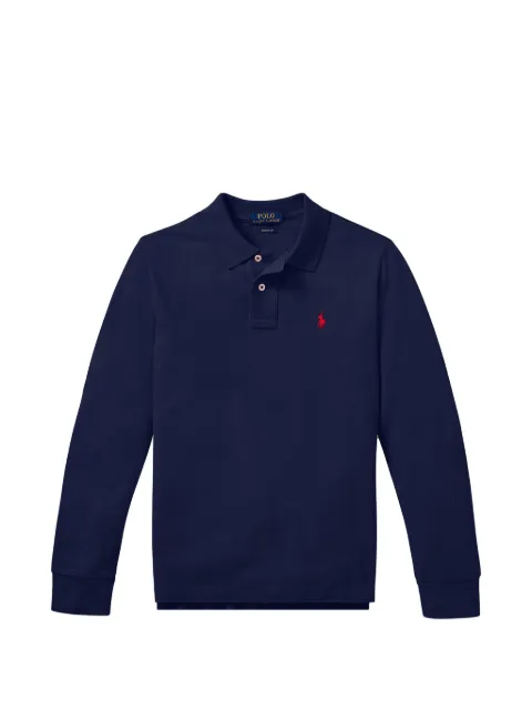 POLO RALPH LAUREN KIDS polo à manches longues