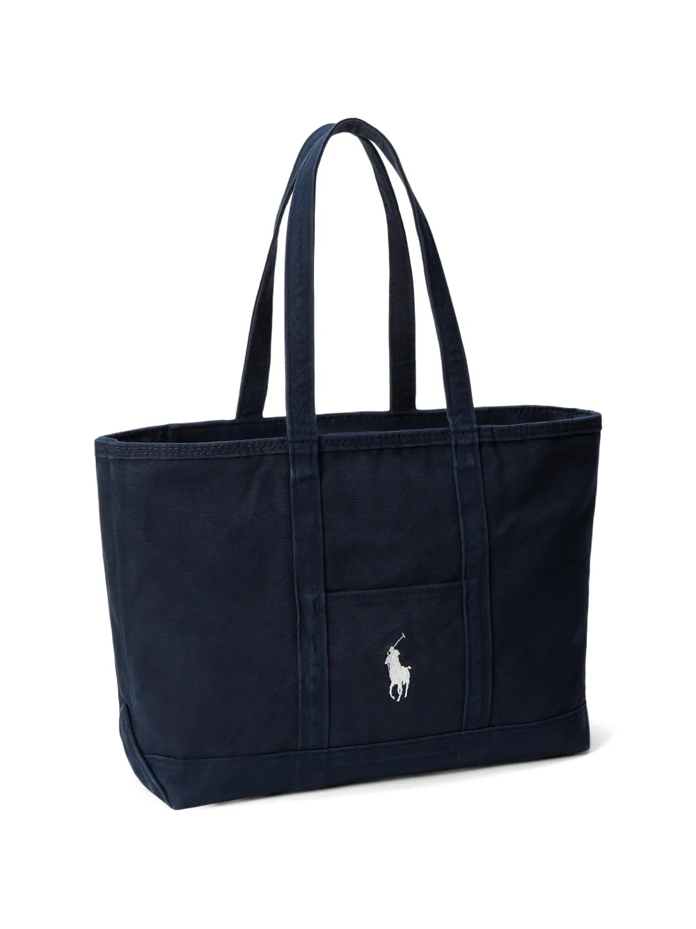 Polo Ralph Lauren Shopper met geborduurd logo Blauw