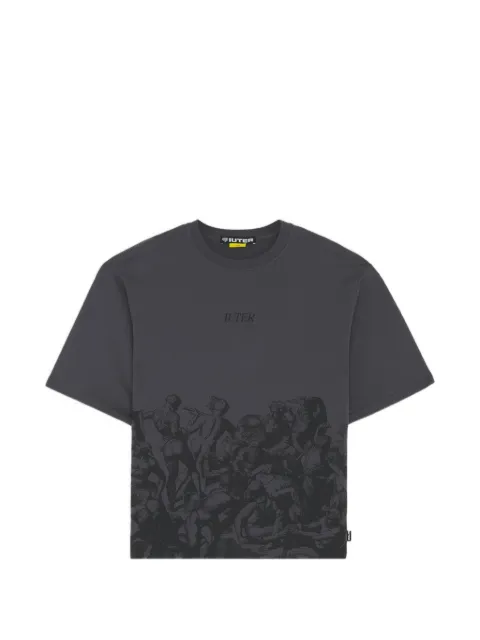 IUTER Battle reverse stitch T-shirt