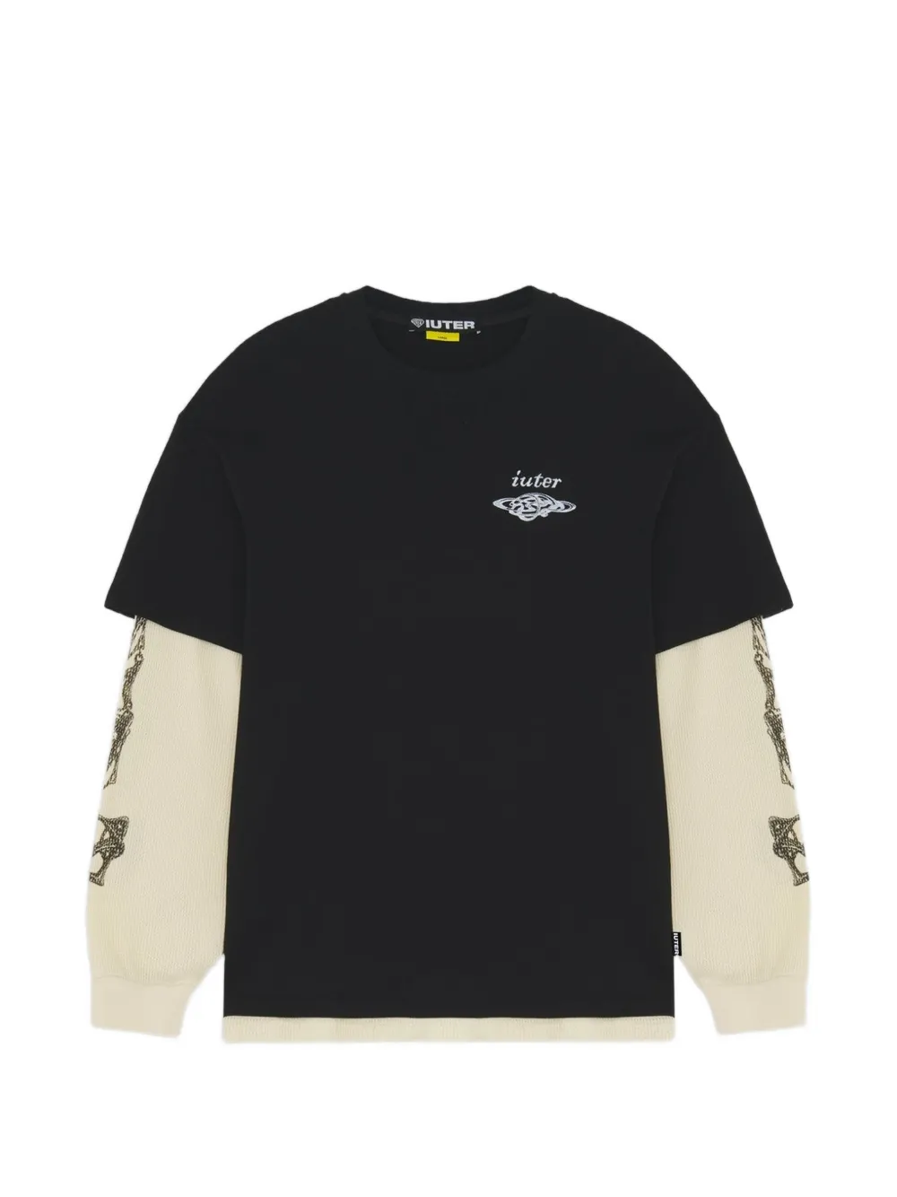IUTER graphic long-sleeve T-shirt - Nero