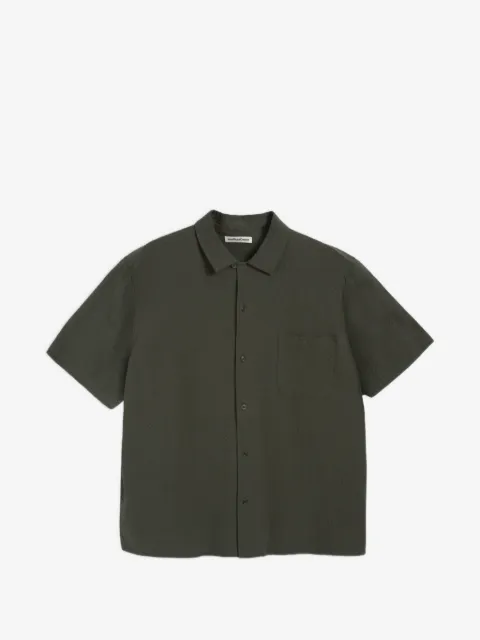 YMC camisa de tejido seersucker