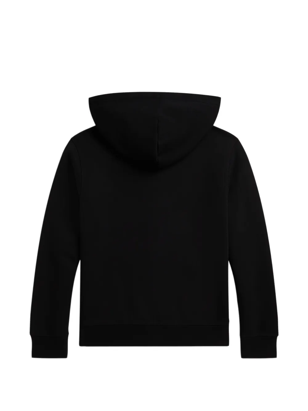 POLO RALPH LAUREN KIDS Hoodie met borduurwerk en rits Zwart