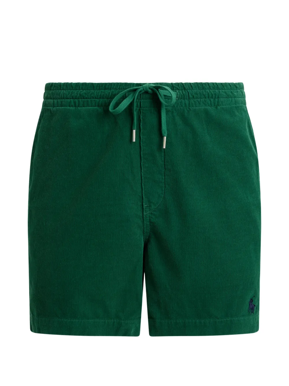 Polo Ralph Lauren Shorts a coste con coulisse - Verde