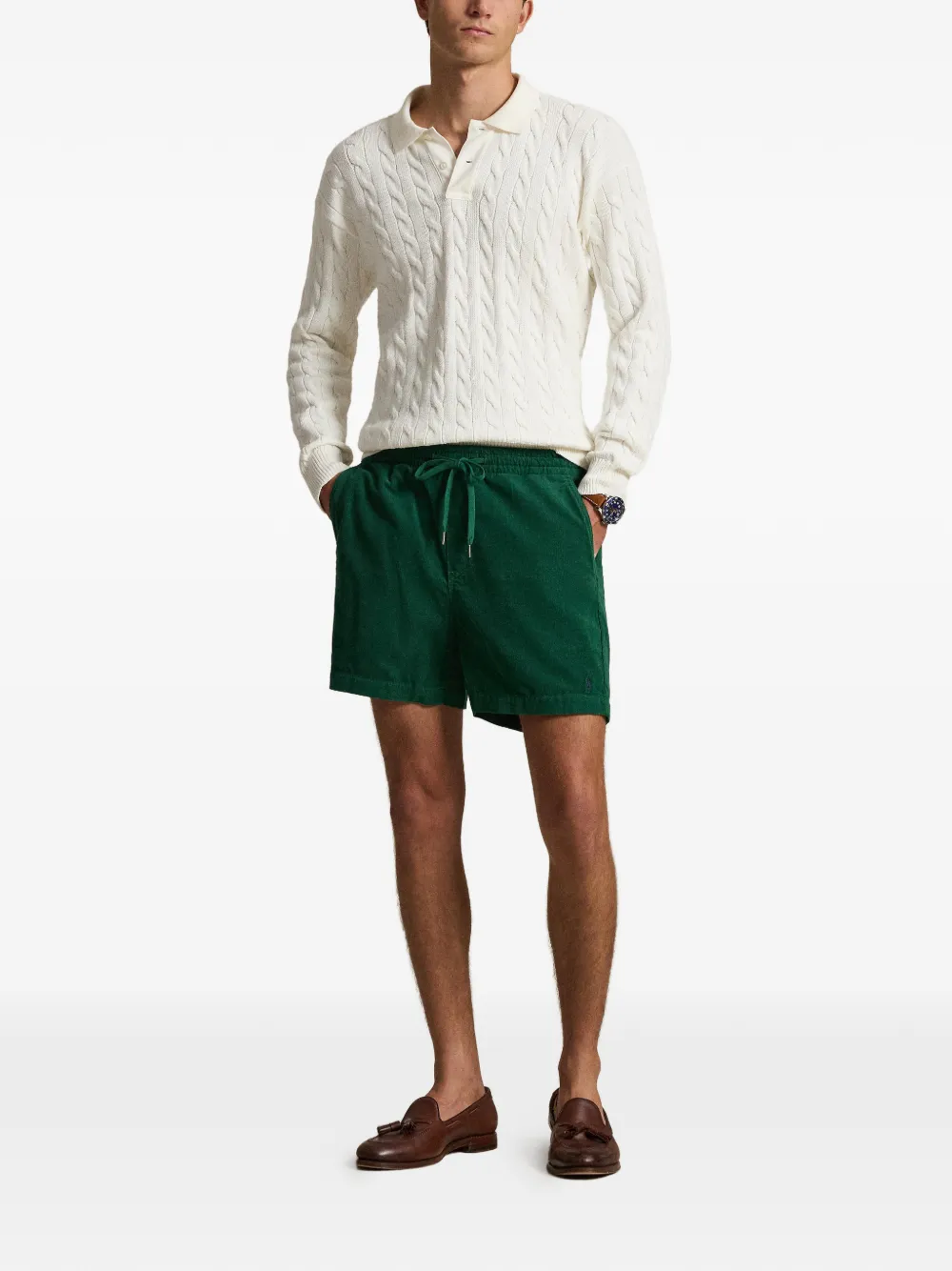 Polo Ralph Lauren Shorts met trekkoord Groen