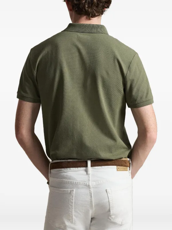 Polo Ralph Lauren スリムフィット ポロシャツ | グリーン | FARFETCH JP