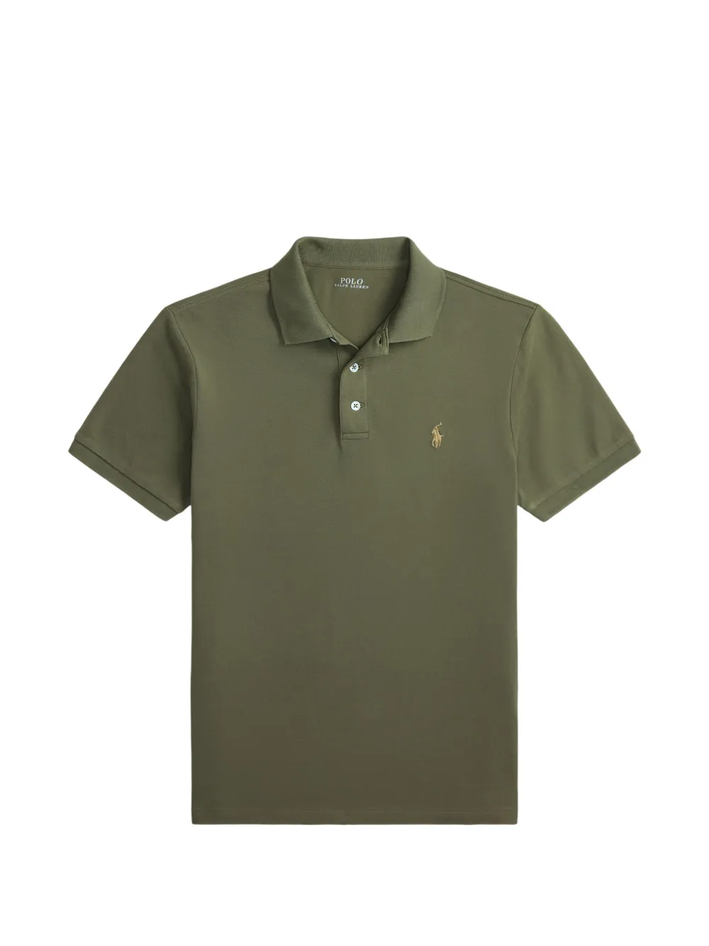 Polo Ralph Lauren Schmales Poloshirt - Grün