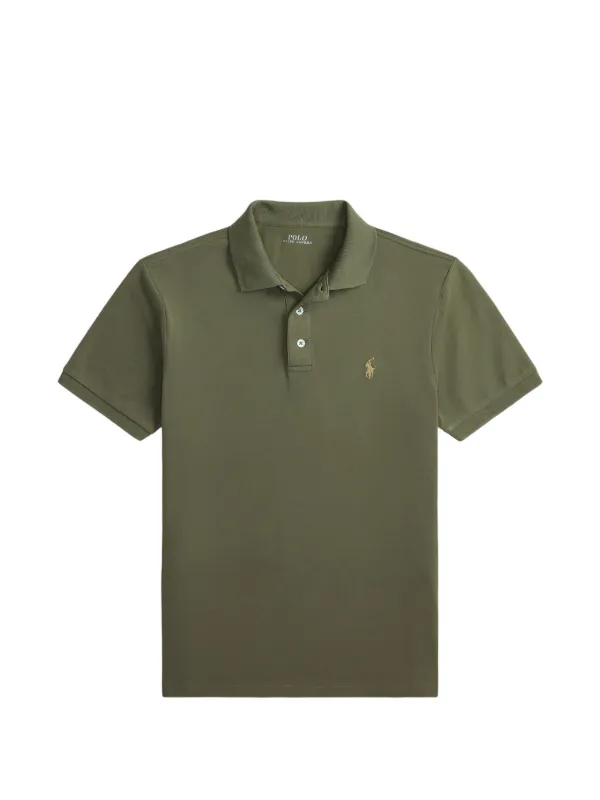 POLO RALPH LAUREN スリムフィット ポロシャツ　Mサイズ Polo Ralph Lauren スリムフィット ポロシャツ | グリーン | FARFETCH JP
