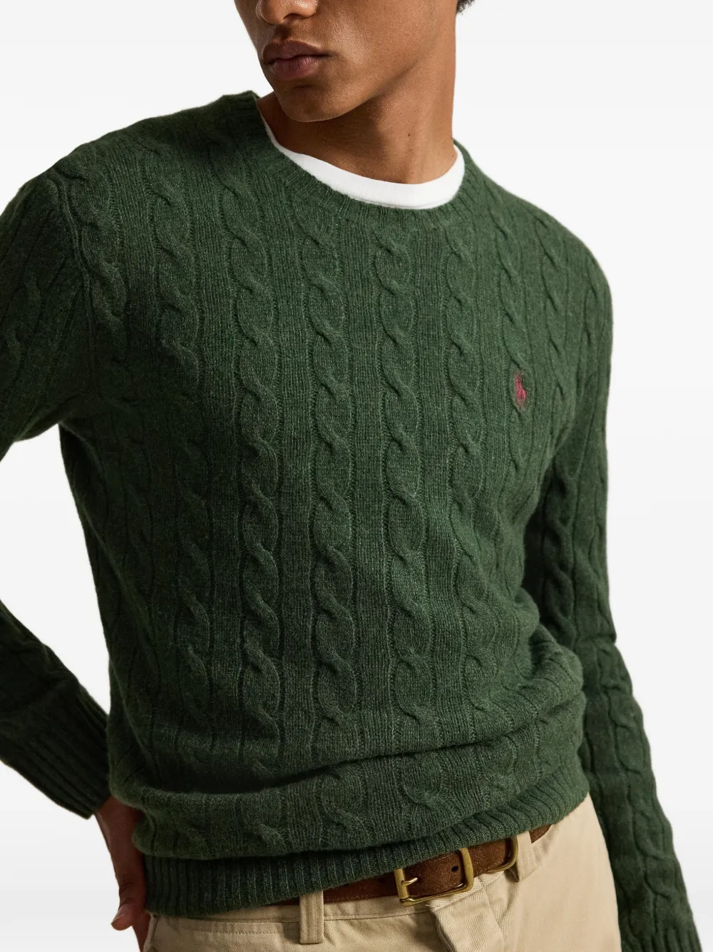 Polo Ralph Lauren Kabelgebreide trui Groen