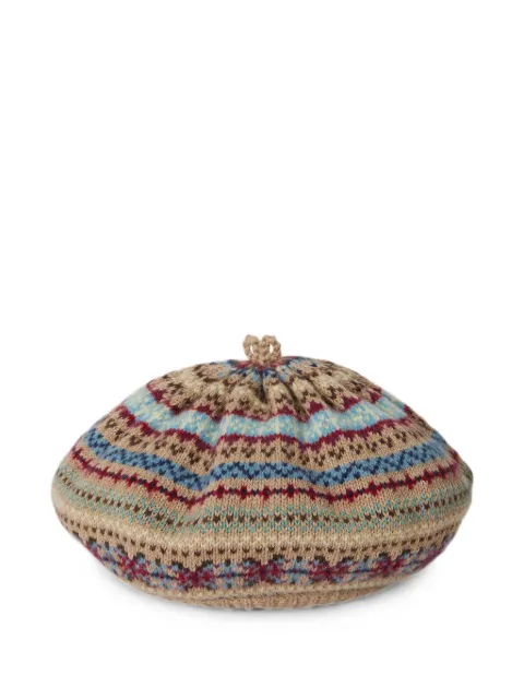 POLO RALPH LAUREN KIDS Fair Isle beret