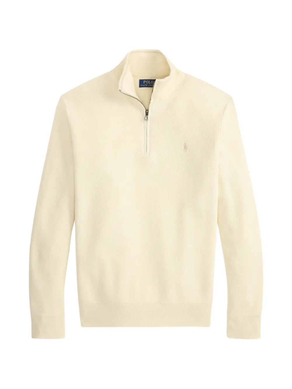 Polo Ralph Lauren Strickpullover mit Reißverschluss - Nude
