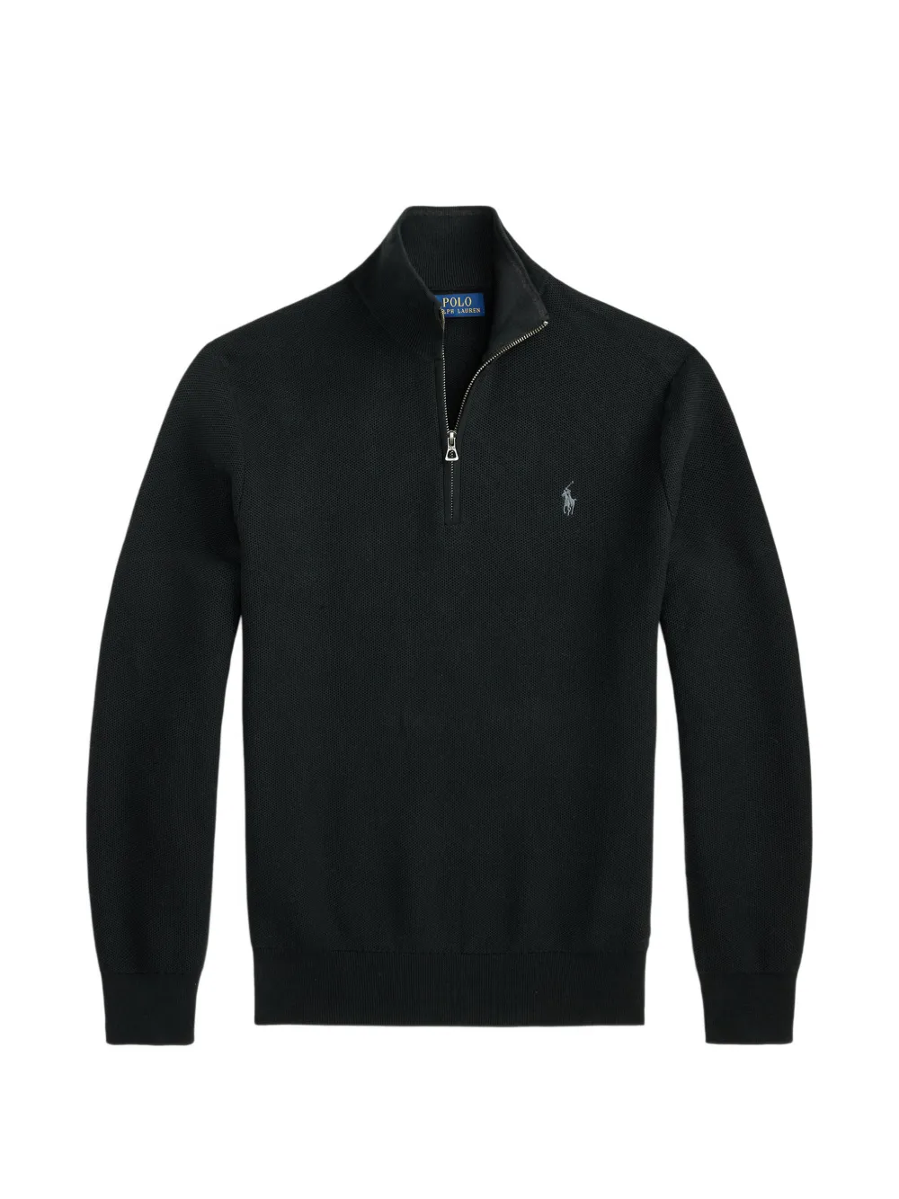Polo Ralph Lauren Strickpullover mit Reißverschluss - Schwarz