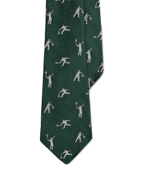 Polo Ralph Lauren corbata de seda de tenista
