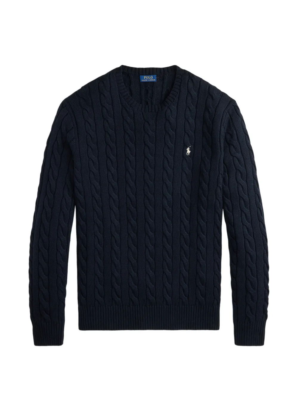 Polo Ralph Lauren Maglione con lavorazione intrecciata - Blu