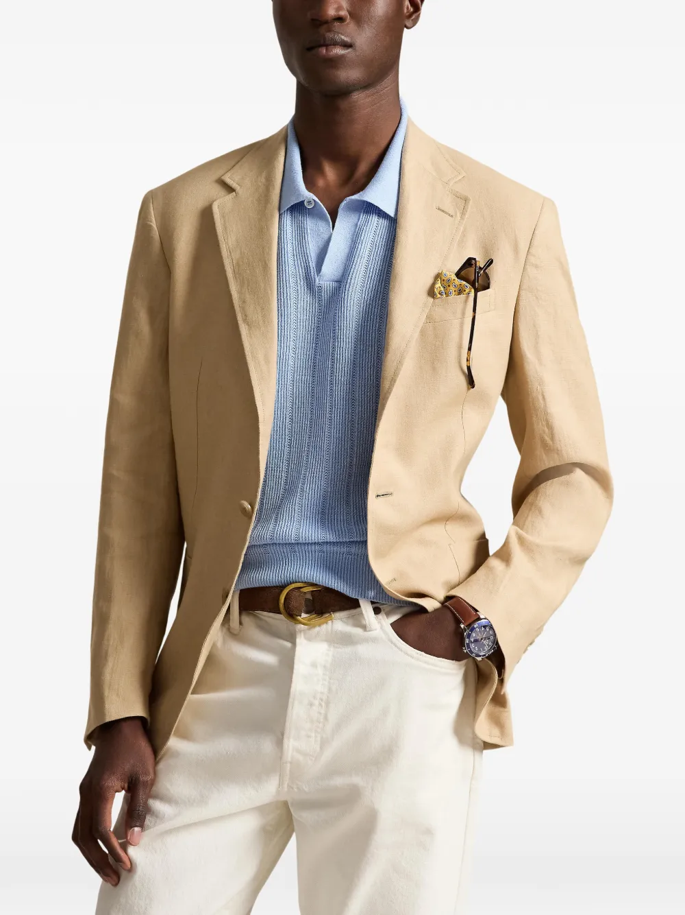 Polo Ralph Lauren Linnen colbert Beige