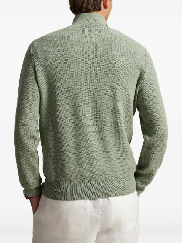 Polo Ralph Lauren half-zip Polo Shirt | Green | FARFETCH AZ