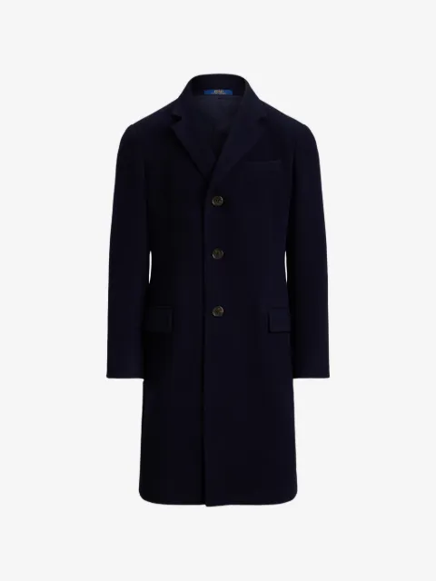 Polo Ralph Lauren button melton topcoat