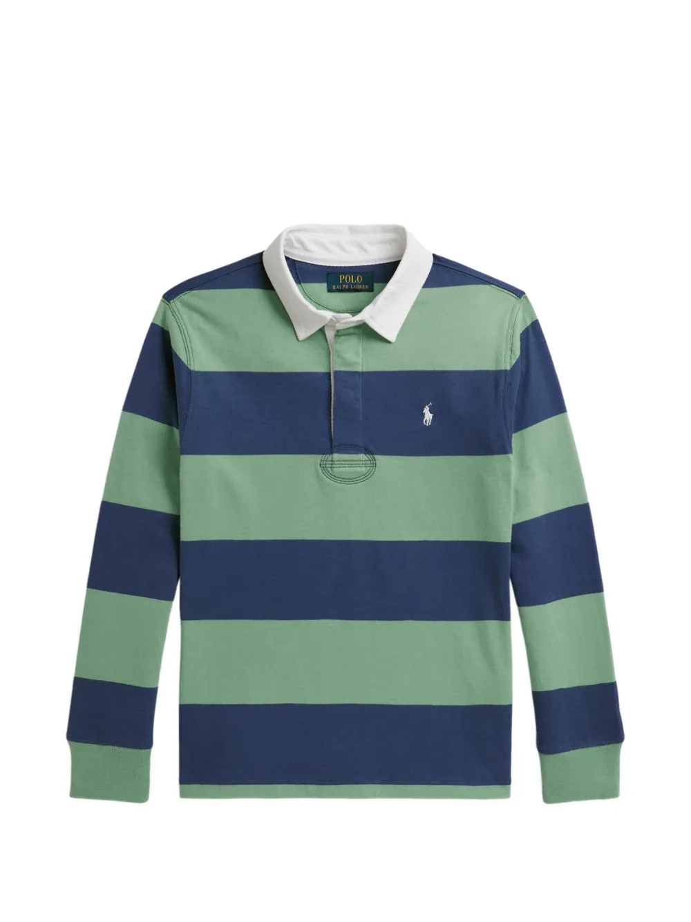 POLO RALPH LAUREN KIDS striped polo shirt - Blu