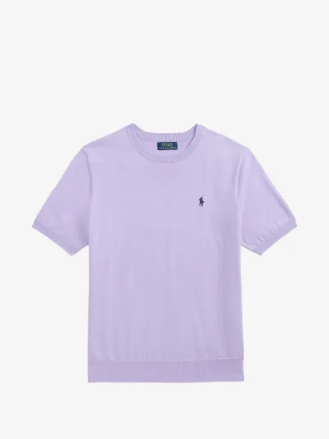 Polo Ralph Lauren Pony-embroidered fine-knit sweater