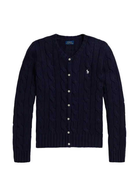 POLO RALPH LAUREN KIDS cárdigan de punto de ochos