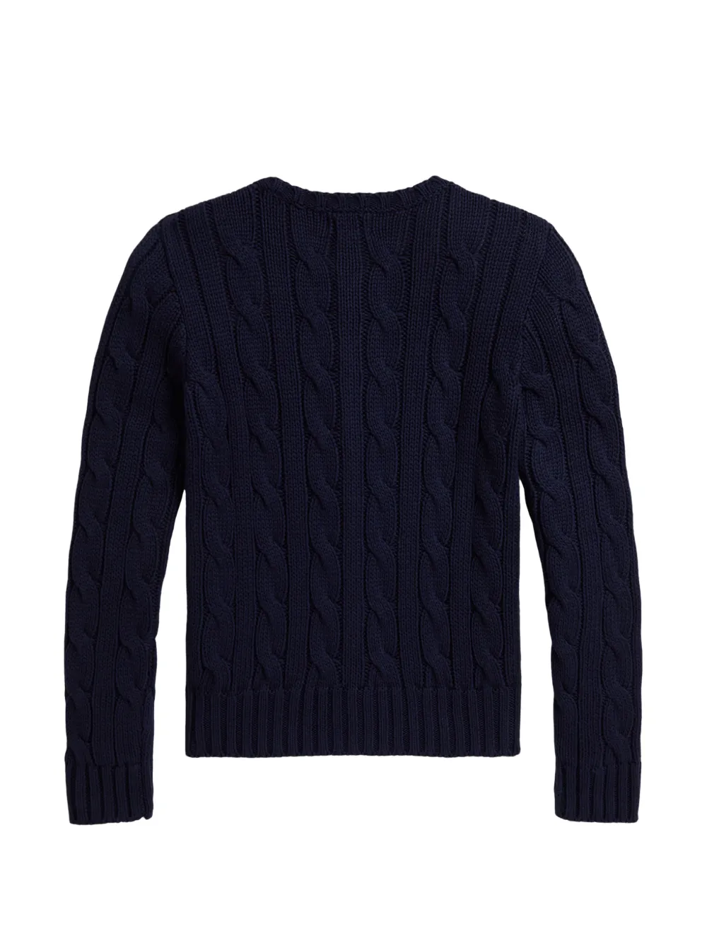 POLO RALPH LAUREN KIDS Kabelgebreid vest Blauw
