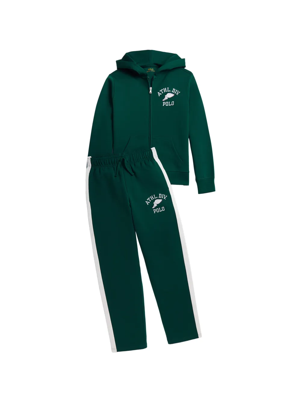 POLO RALPH LAUREN KIDS Trainingsbroek met zijstreep Groen