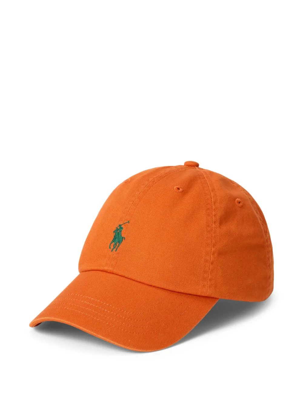 Polo Ralph Lauren Cappello da baseball con ricamo Pony - Arancione