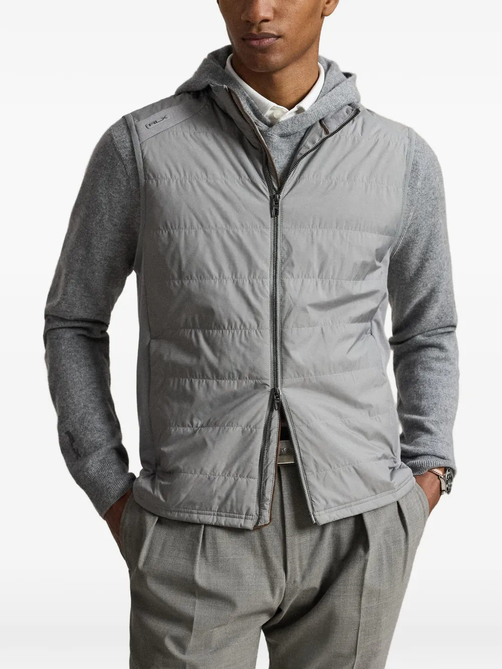 RLX Ralph Lauren Gewatteerde bodywarmer Grijs