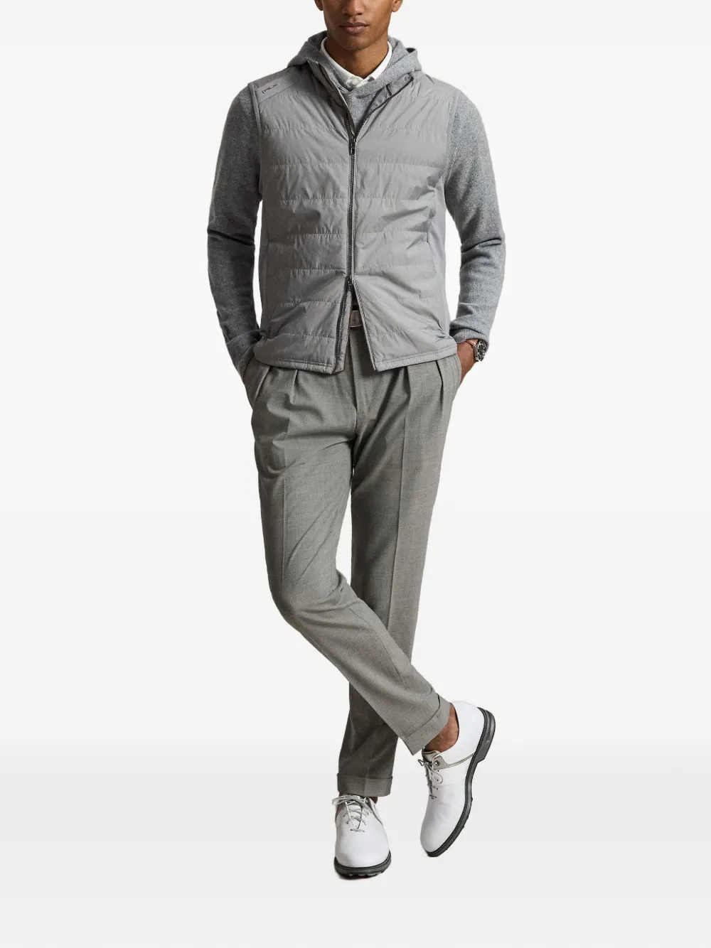 RLX Ralph Lauren Gewatteerde bodywarmer Grijs