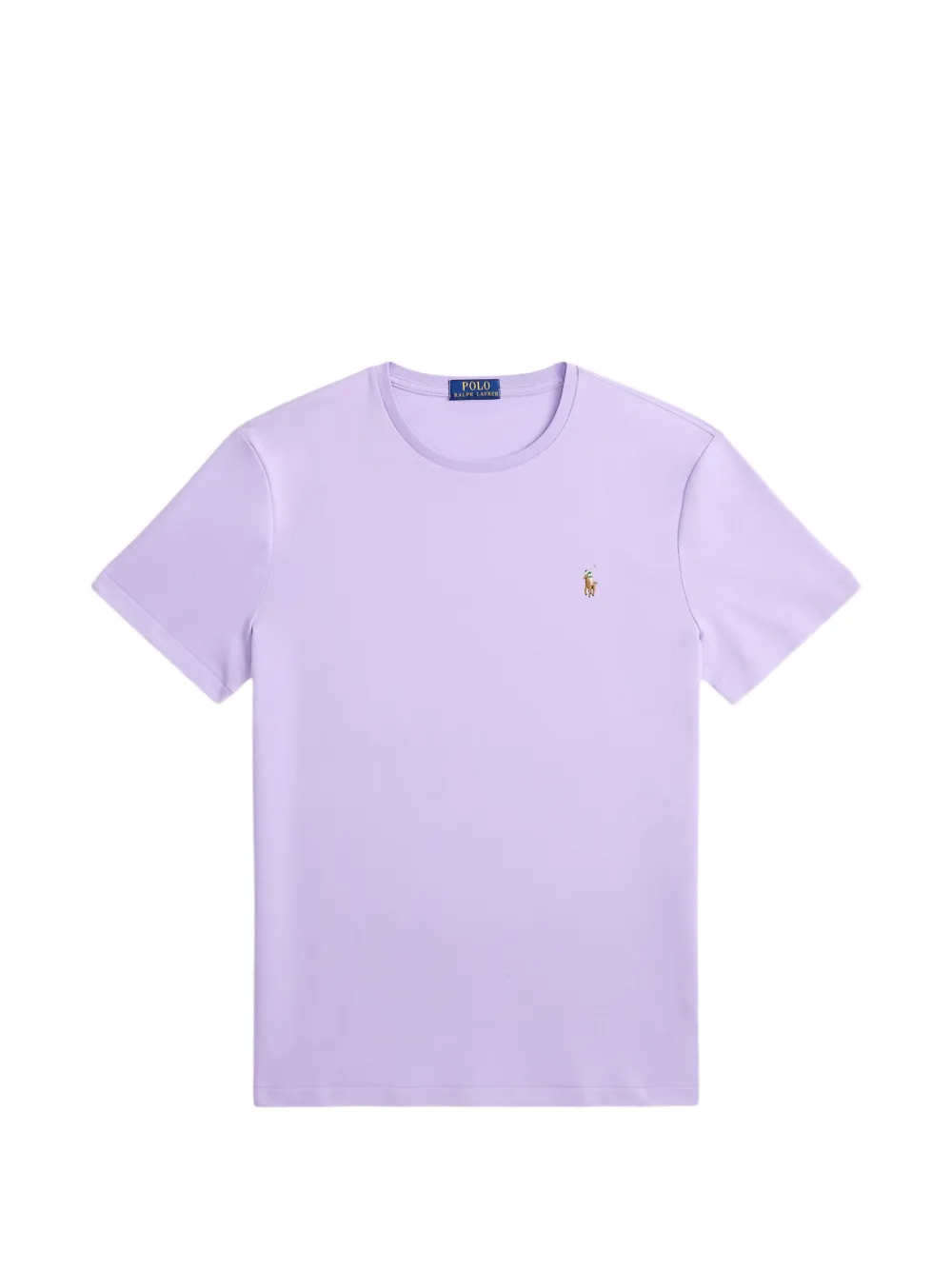 Polo Ralph Lauren T-Shirt mit Logo-Stickerei - Violett