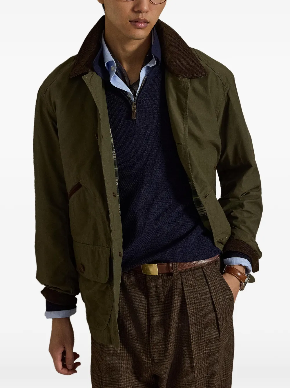 Polo Ralph Lauren Wollen trui met polokraag Blauw
