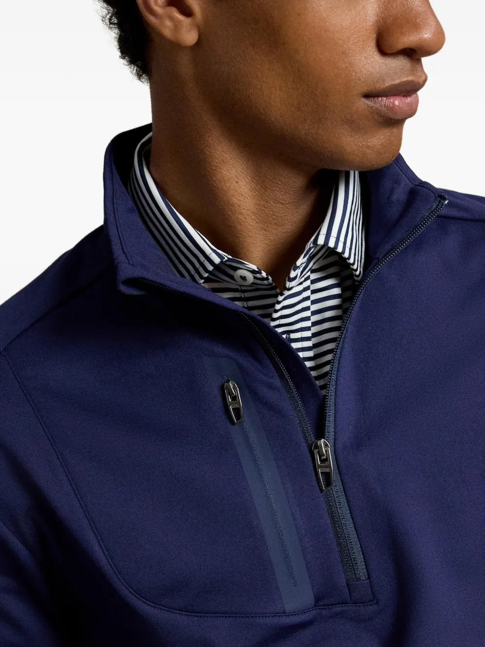 RLX Ralph Lauren Sweater met korte rits Blauw