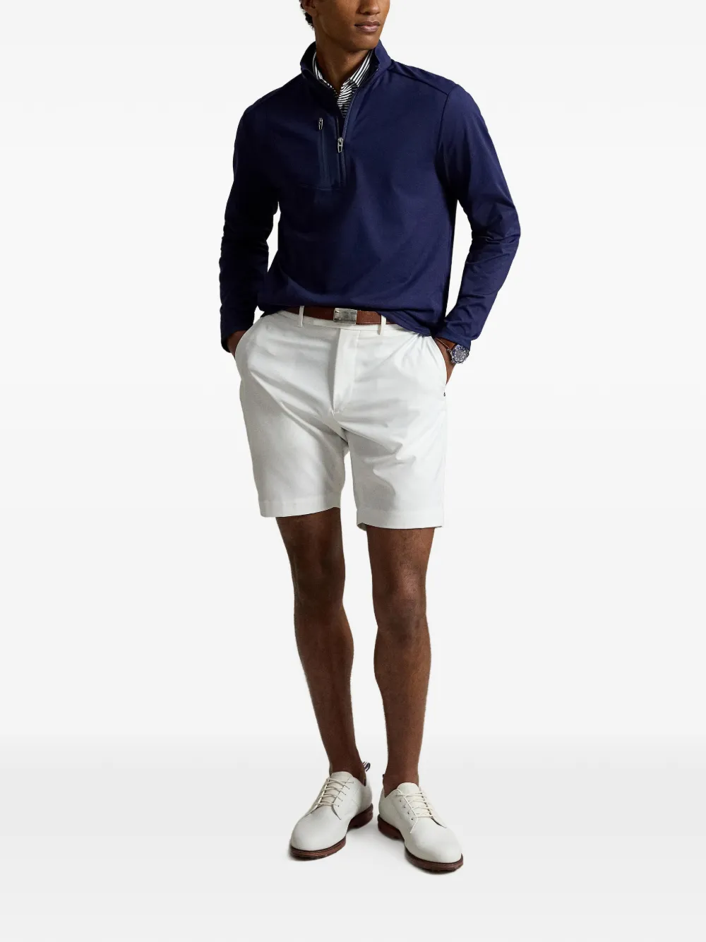 RLX Ralph Lauren Sweater met korte rits Blauw