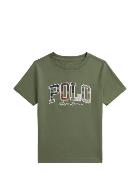 POLO RALPH LAUREN KIDS appliqué-logo T-shirt