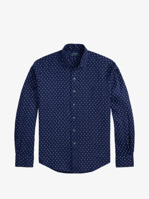 Polo Ralph Lauren camisa con estampado de rombos