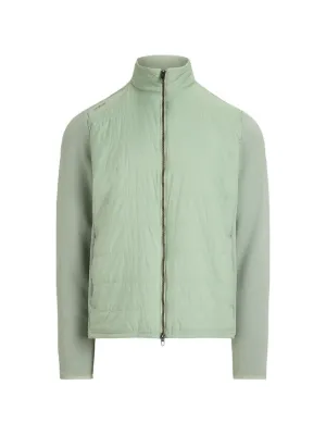 Enrico Mandelli logo-embroidered zip-up Jacket | Green | FARFETCH
