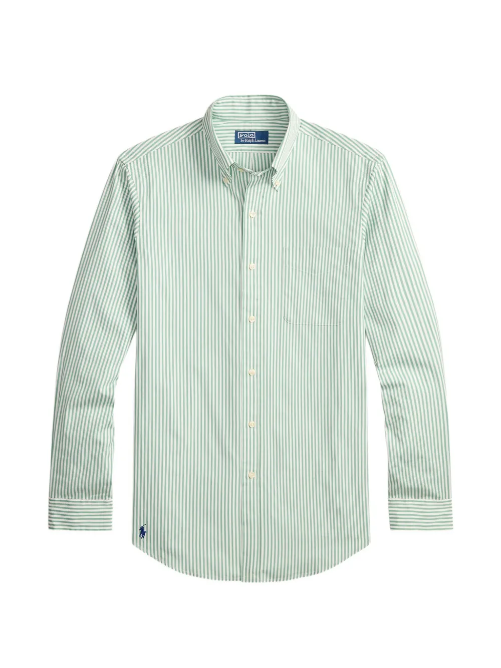 Polo Ralph Lauren Camicia a righe in popeline - Verde