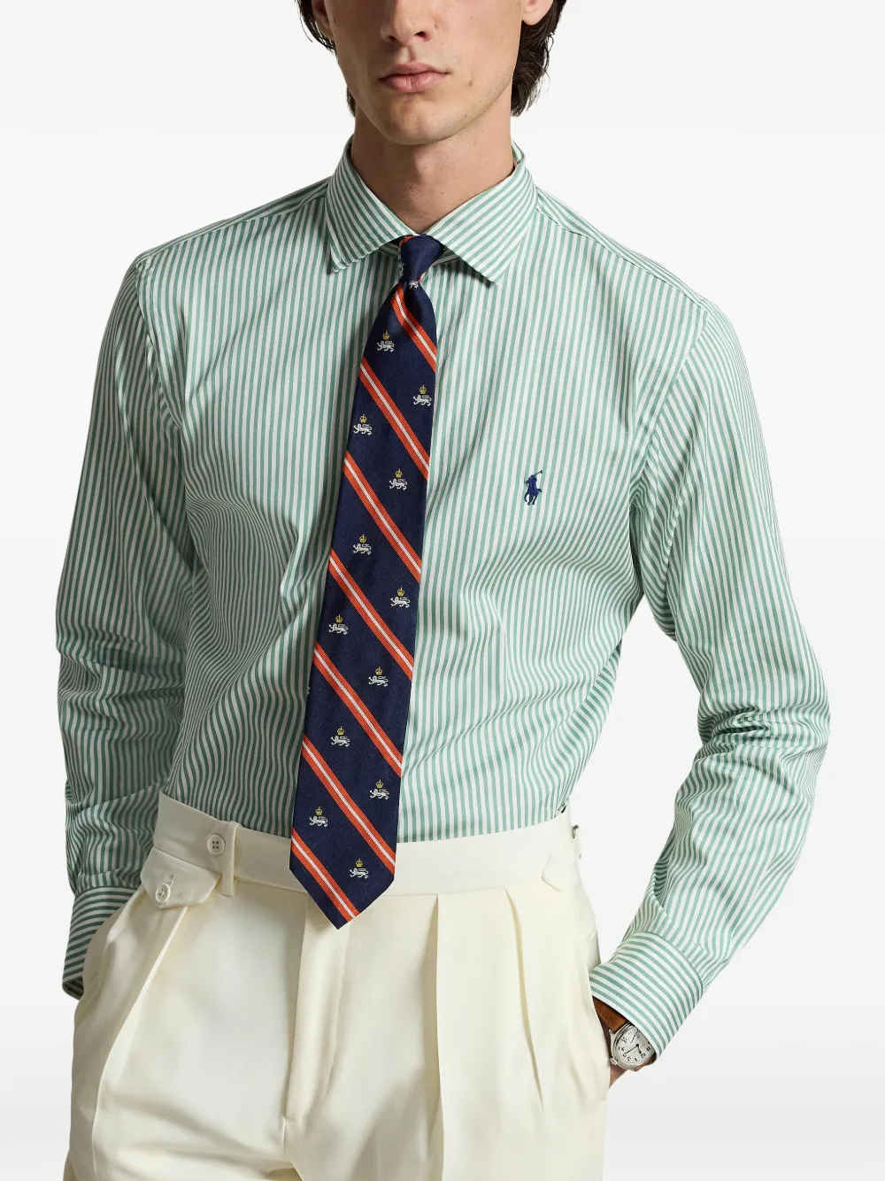Polo Ralph Lauren Gestreept overhemd Groen
