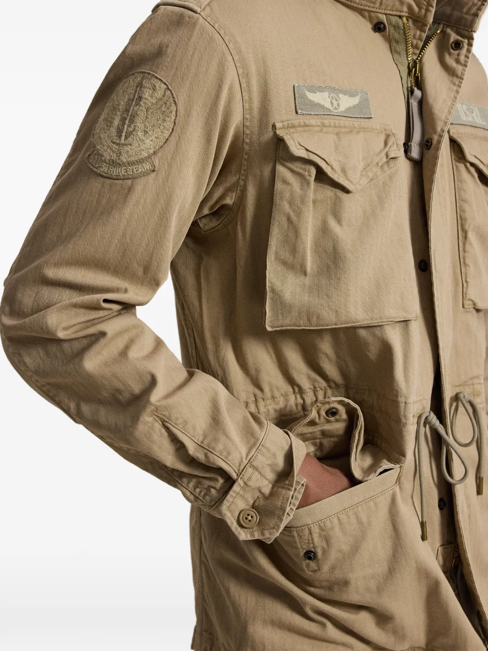 Polo Ralph Lauren The Iconic Field Jacket | Brown | FARFETCH
