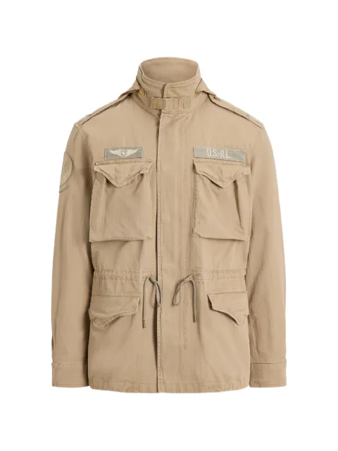Polo Ralph Lauren chaqueta militar con detalle de parche