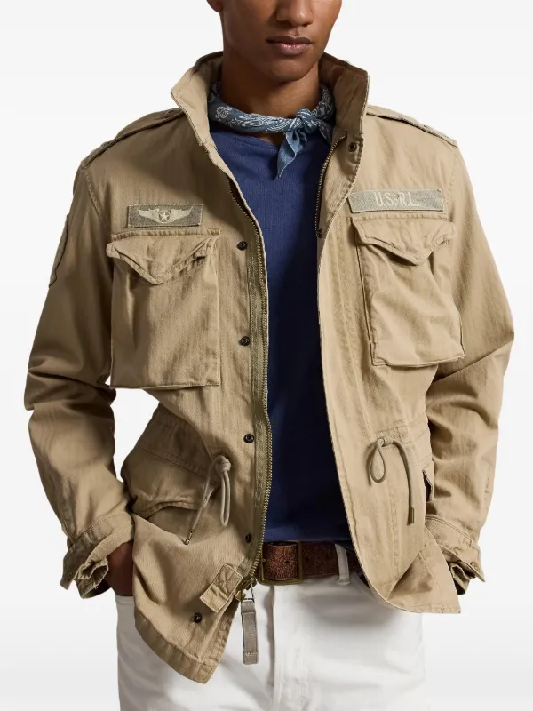 Polo Ralph Lauren The Iconic Field Jacket | Brown | FARFETCH
