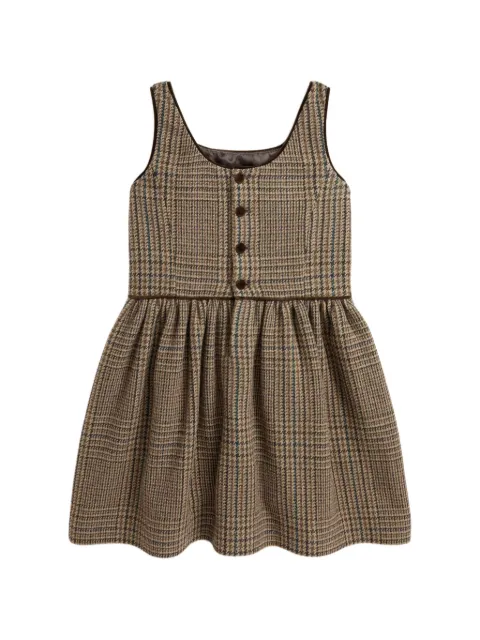 POLO RALPH LAUREN KIDS Prince of Wales check dress