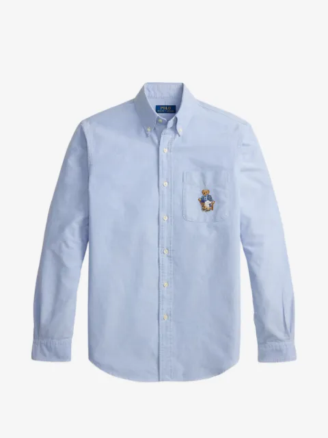 Polo Ralph Lauren oxford bear -motif shirt