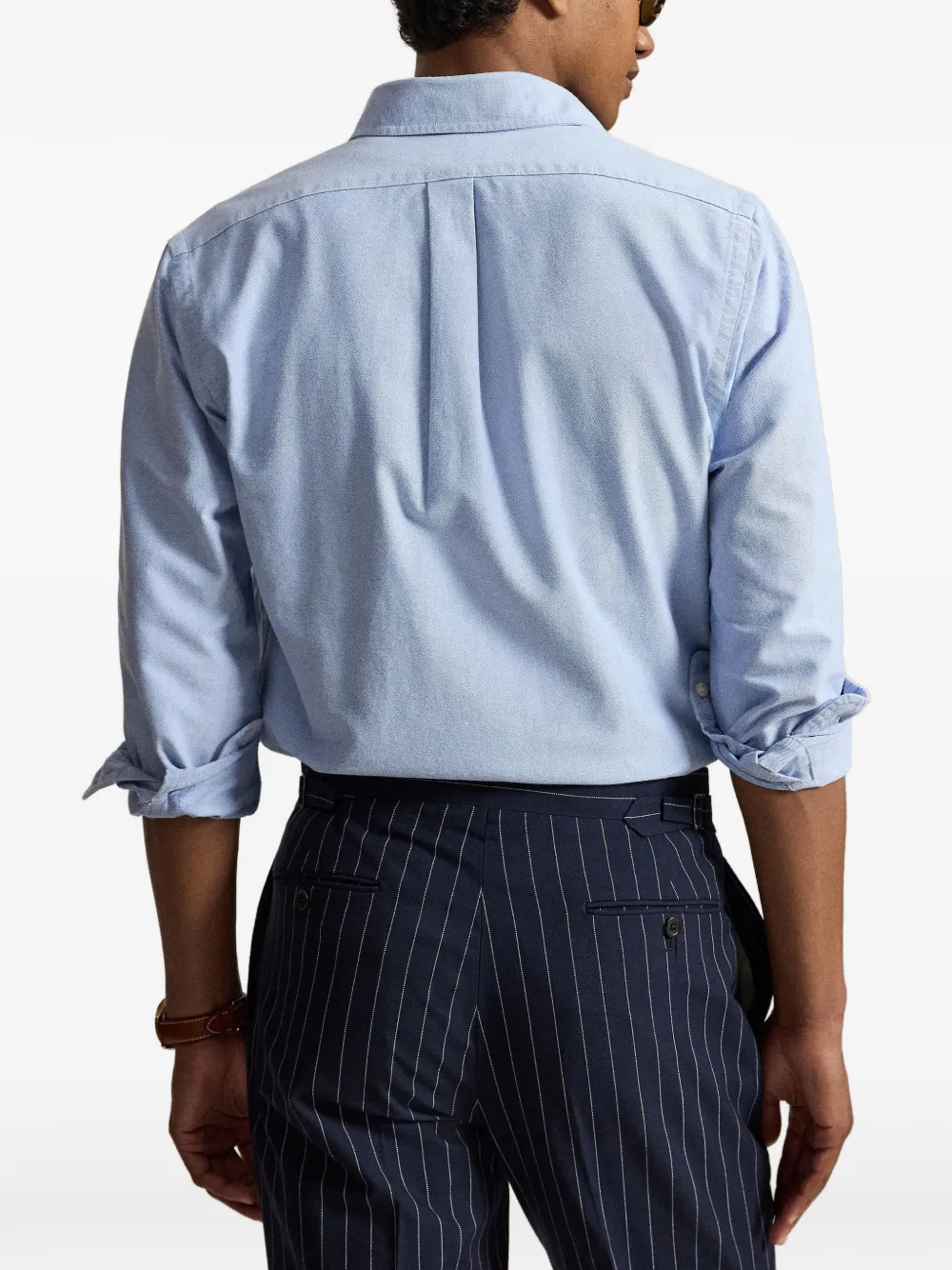 Polo Ralph Lauren Overhemd met Oxford beerprint Blauw
