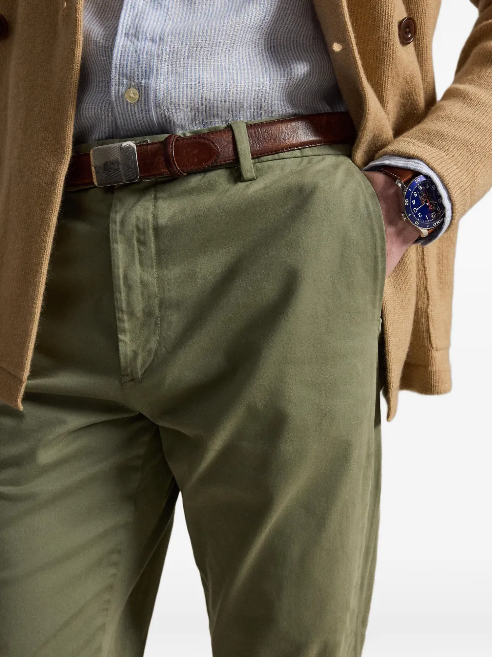 Polo Ralph Lauren Jarrett slim-fit chino met zakken Groen