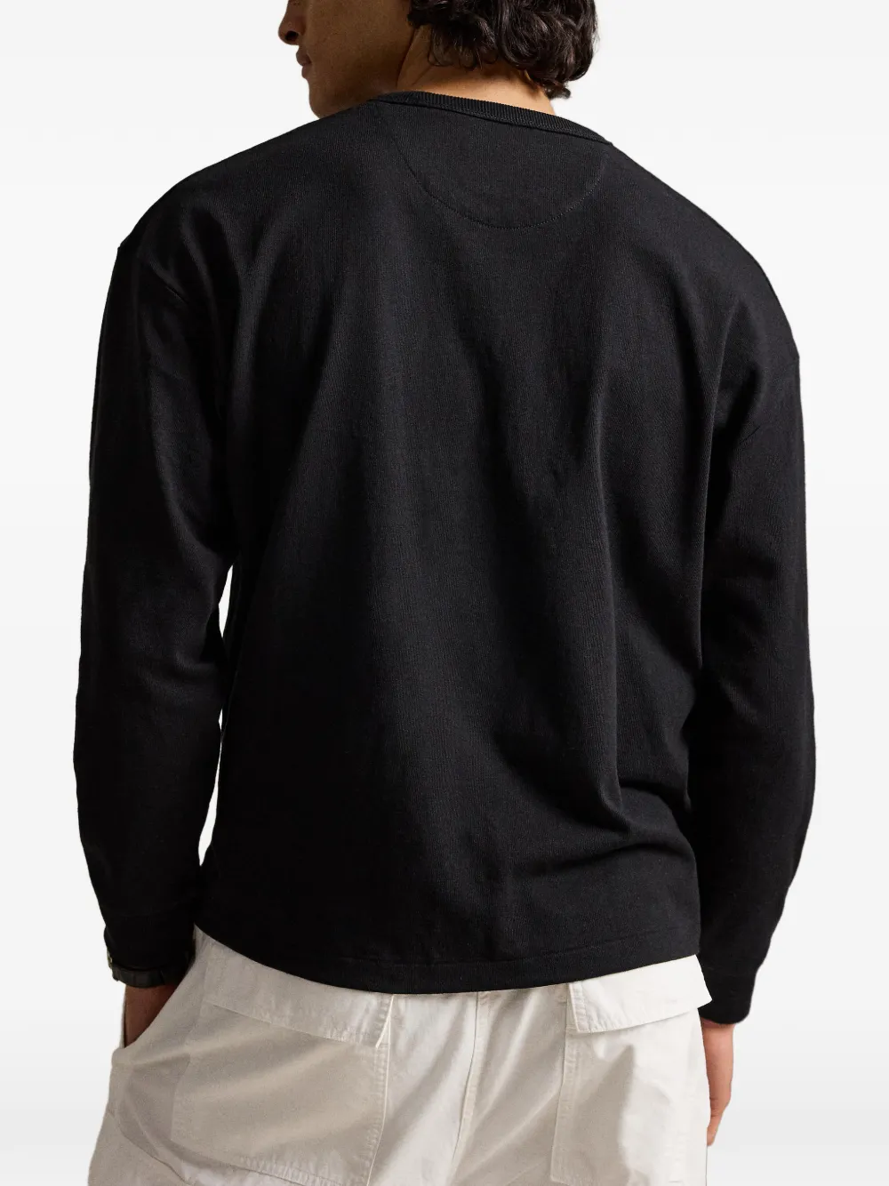 Polo Ralph Lauren Sweater met geborduurd logo Zwart